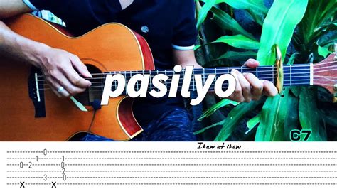 Pasilyo Chords (lyrics) .